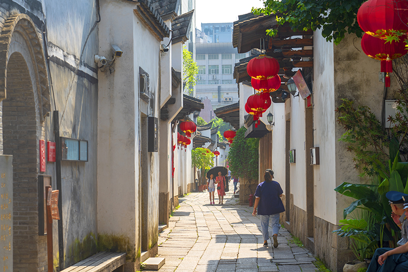 2019年6月28日，福州，三坊七巷風(fēng)光。